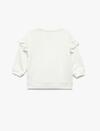 Koton Sweatshirt Kız Bebek 6WMG10013AK Ekru