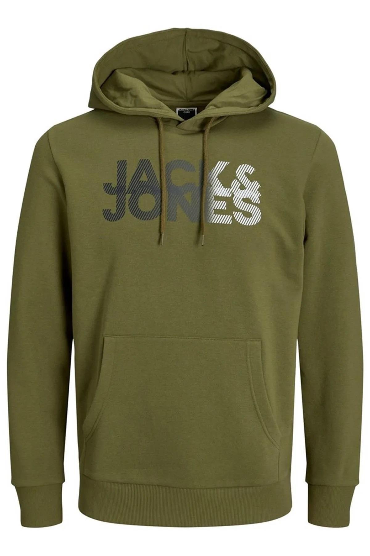Jack&Jones Sweatshirt 12243927 Yağ Yeşili