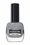 Golden Rose Oje Keratin Nail Color Glitter No:401