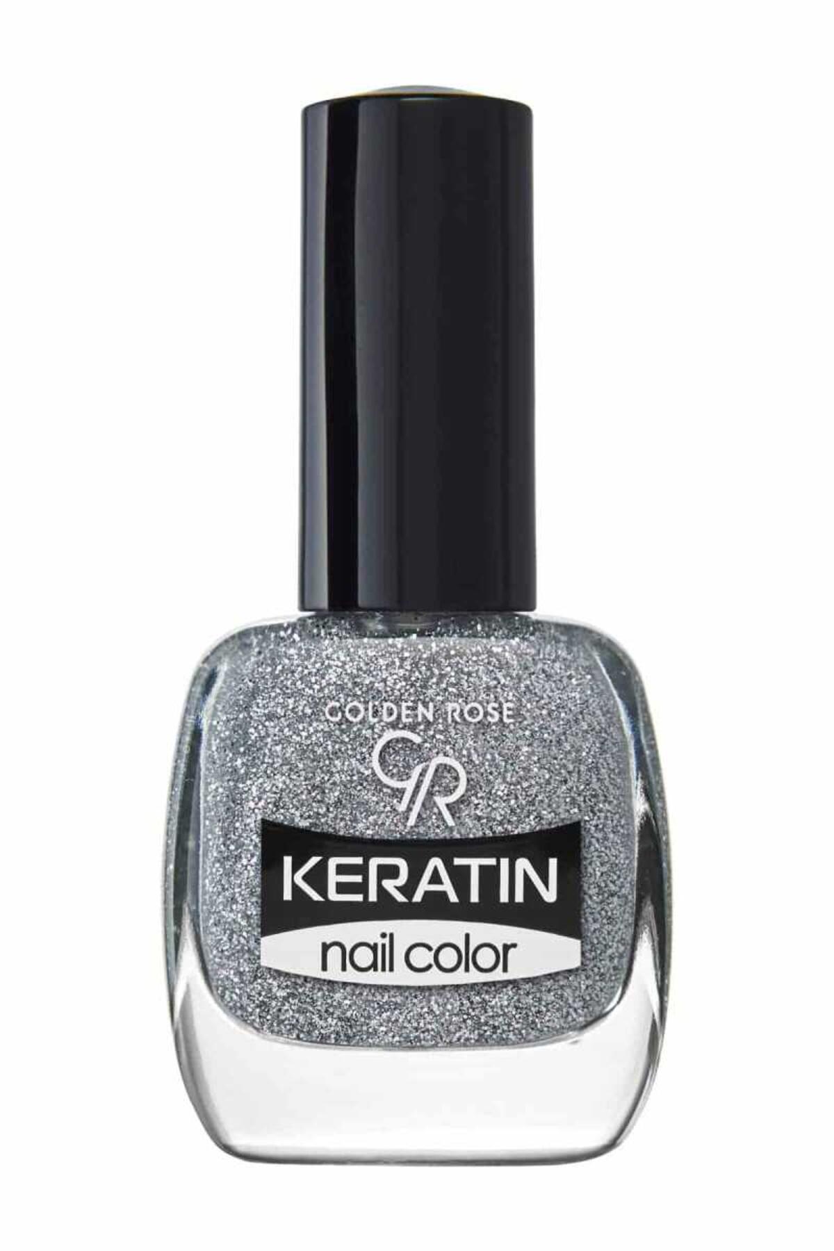 Golden Rose Oje Keratin Nail Color Glitter No:401