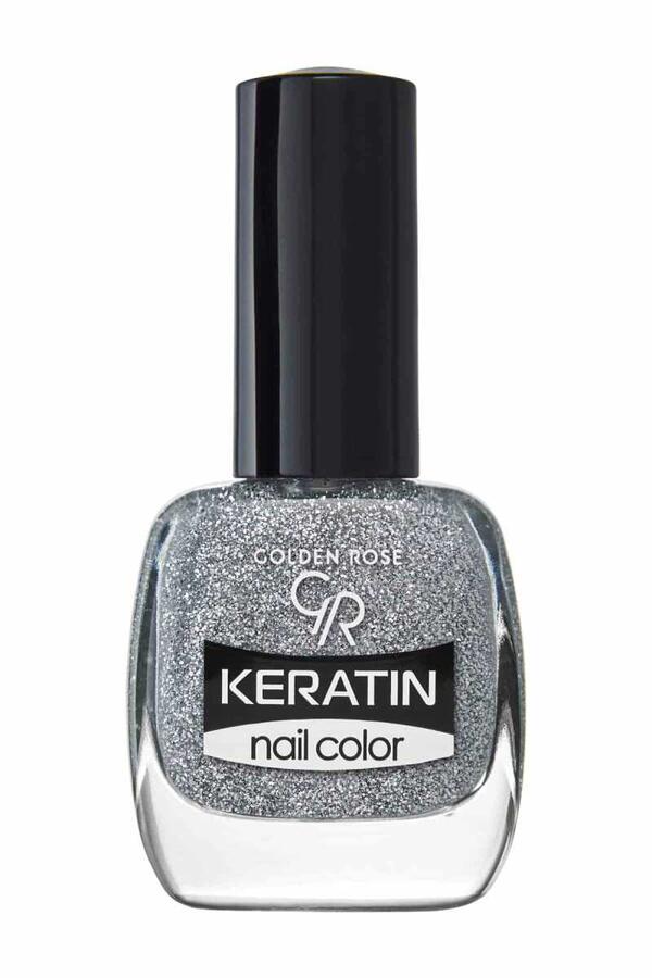 Golden Rose Oje Keratin Nail Color Glitter No:401