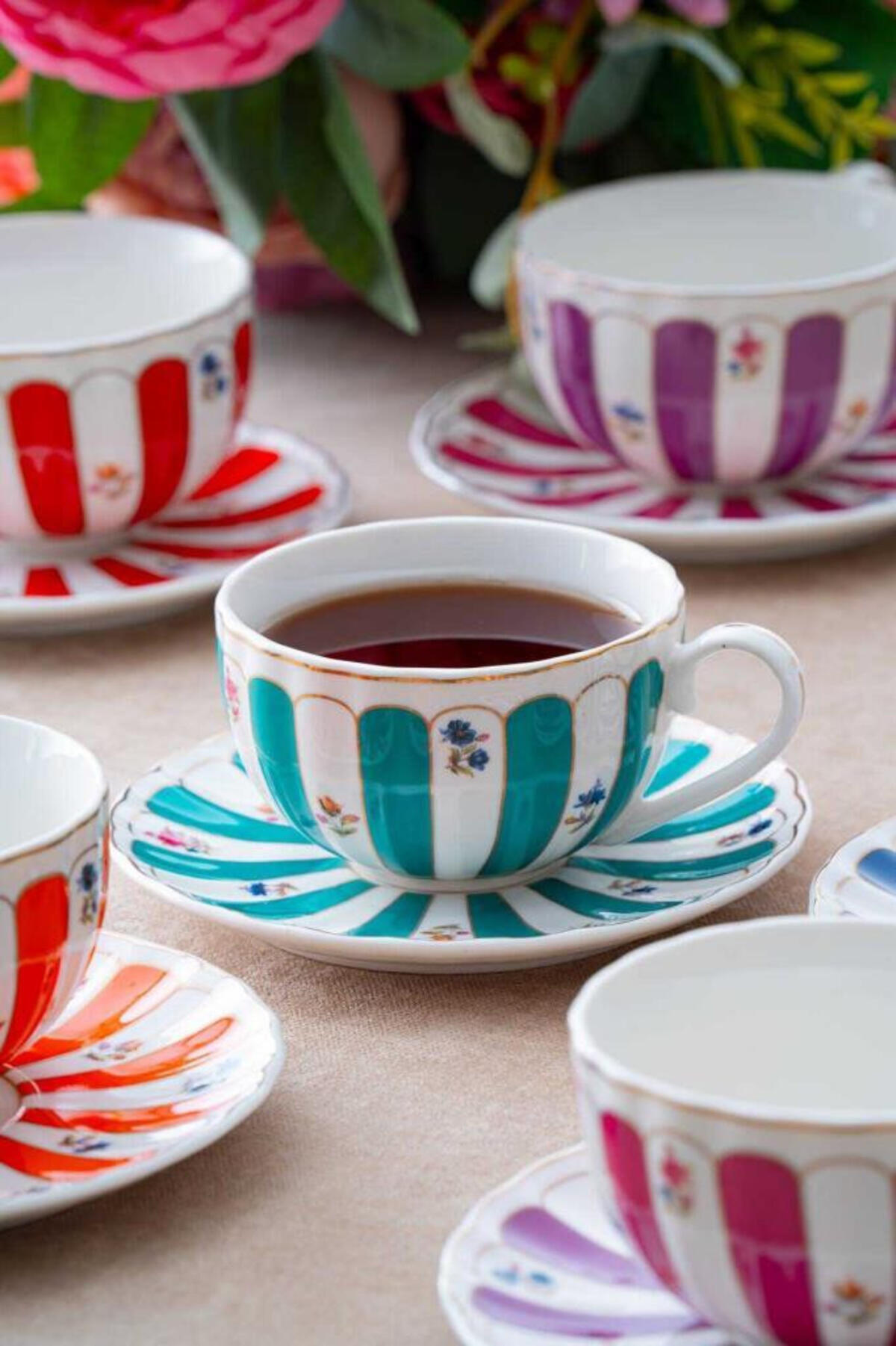 Acar Çay Fincan Takımı 6LI Marlowe Syt-06069/6
