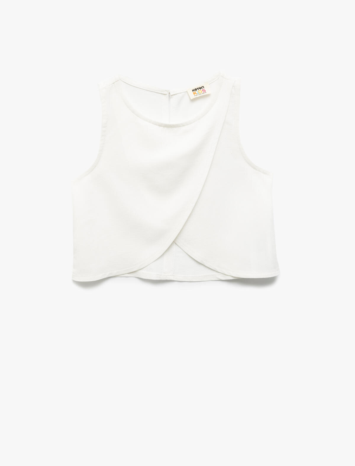 Koton Bluz Kız Çocuk 5SKG60014AW Beyaz