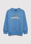 Mavi Sweatshirt Erkek Çocukl M6S10163-70724 Mavi