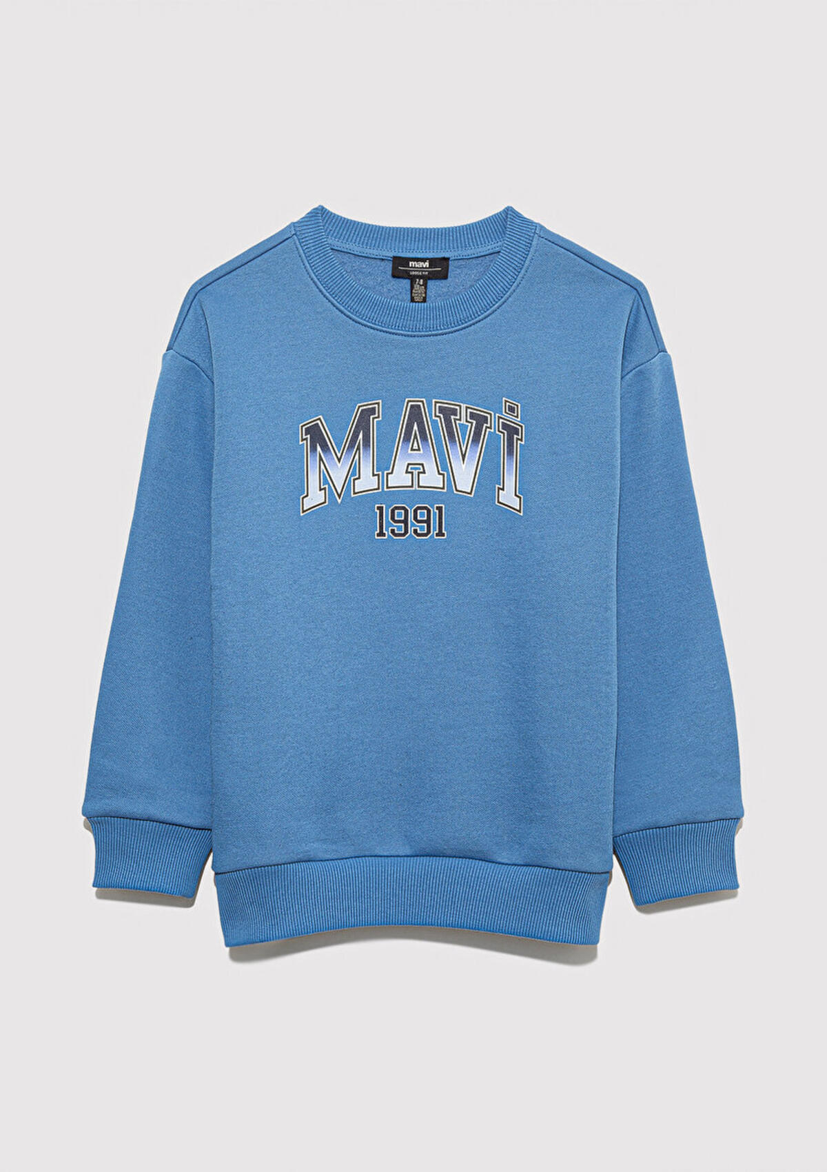 Mavi Sweatshirt Erkek Çocukl M6S10163-70724 Mavi