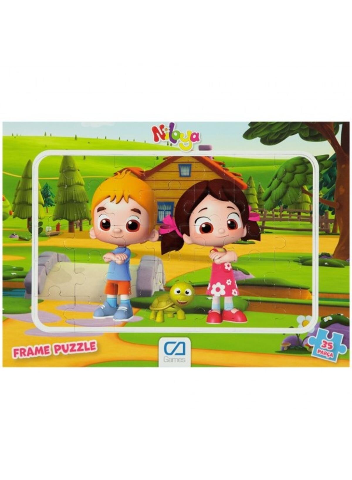 Ca Games Frame Puzzle 35 Parça Niloya CAFRM5253-5254