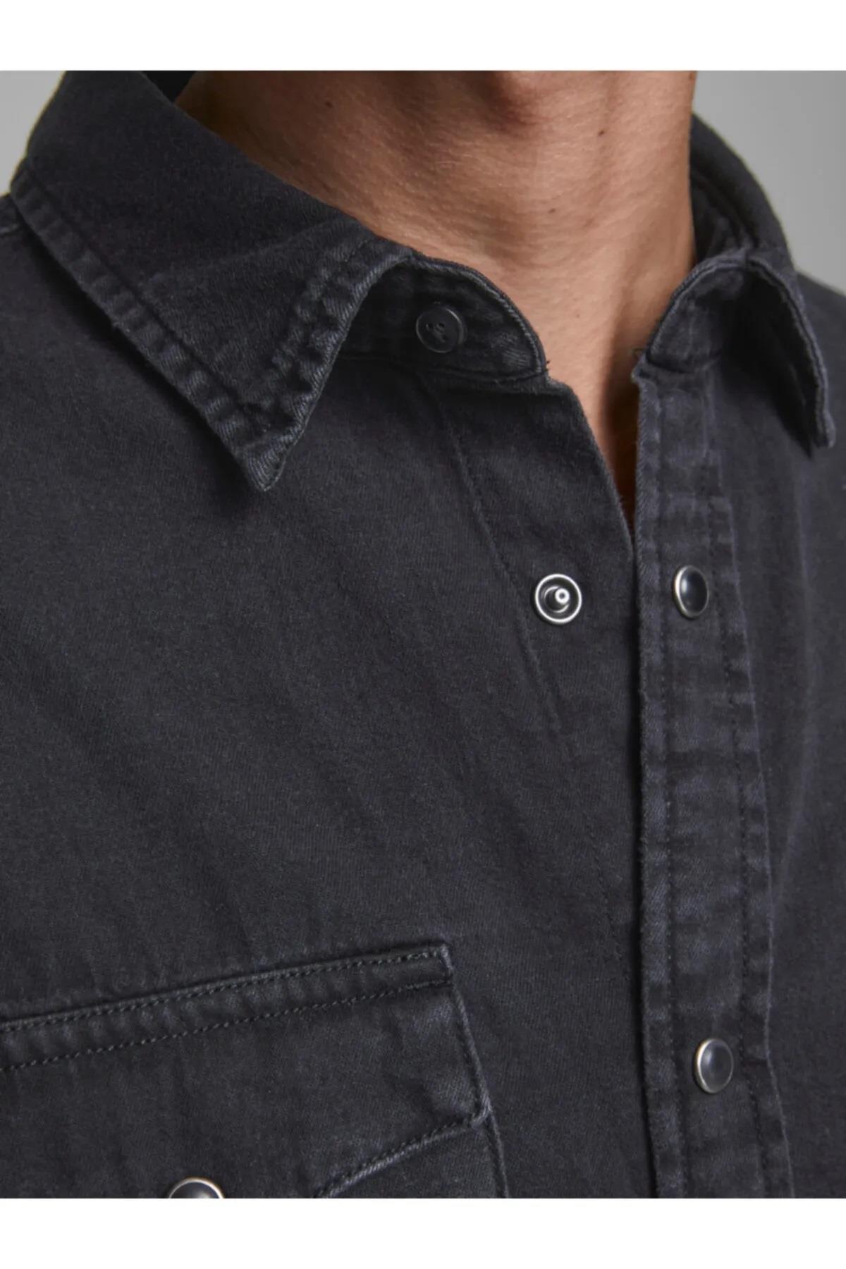 Jack&Jones Gömlek 12138115 Siyah