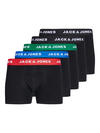 Jack&Jones Junior Boxer 5Li Erkek Çocuk 12210878 Siyah