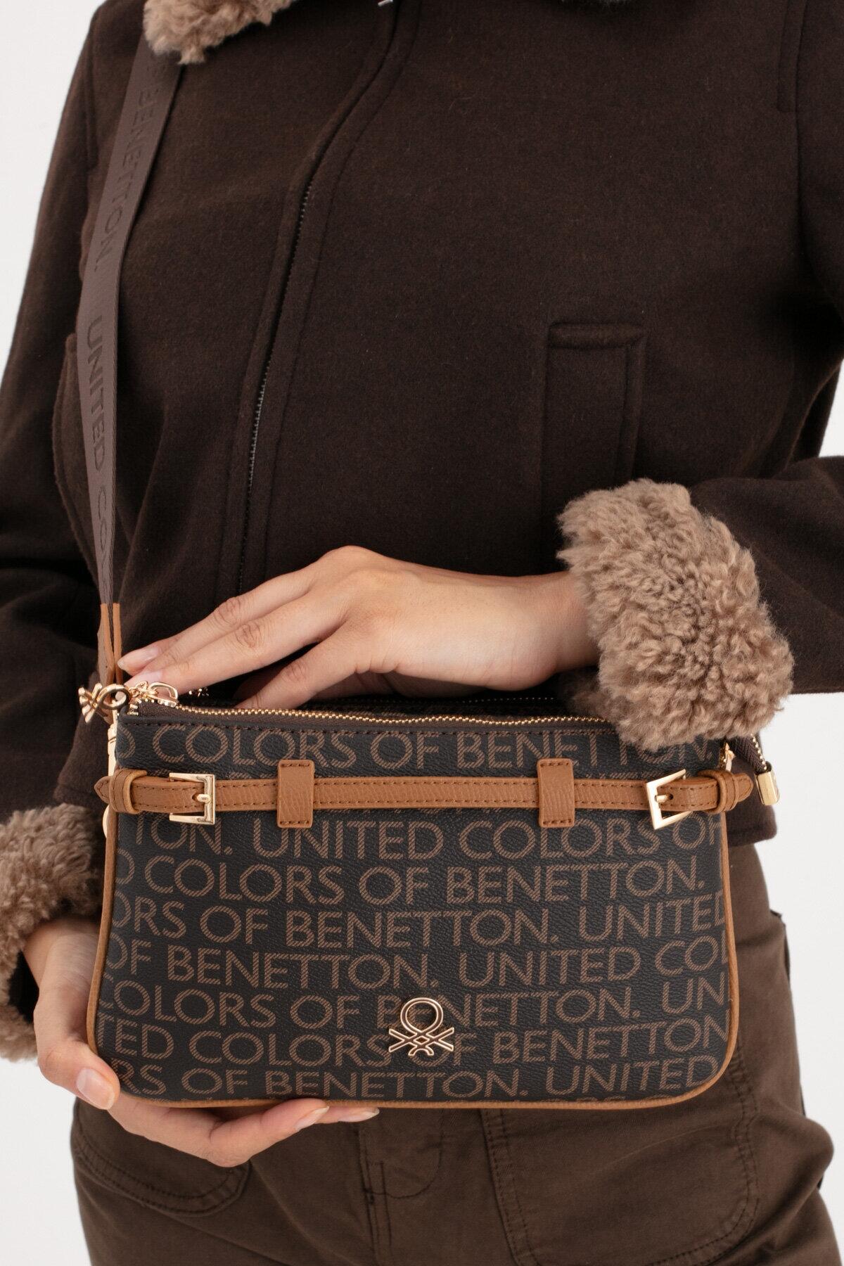 United Colors Of Benetton Kadın Kol Çantası BNT_1681 Kahve-Taba United Colors Of Benetton Kadın Kol Çantası BNT_1681 Kahve-Taba