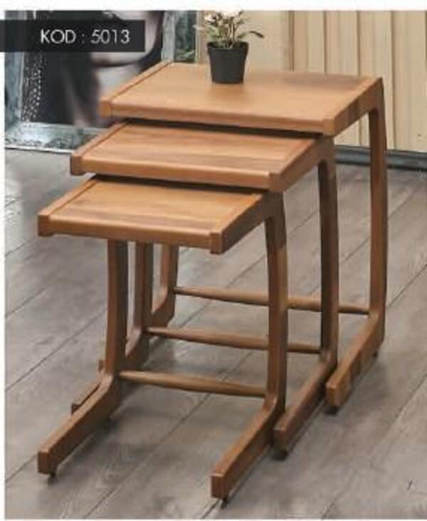 Omarat Zigon Sehpa 5013 Ceviz