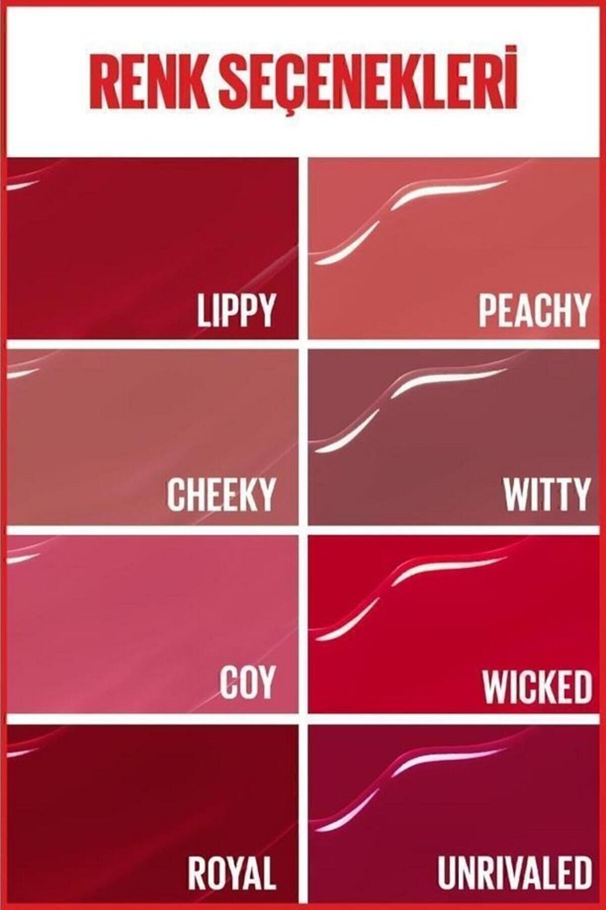 Maybelline Ruj Super Stay Vinyl Ink Likit Parlak No:50