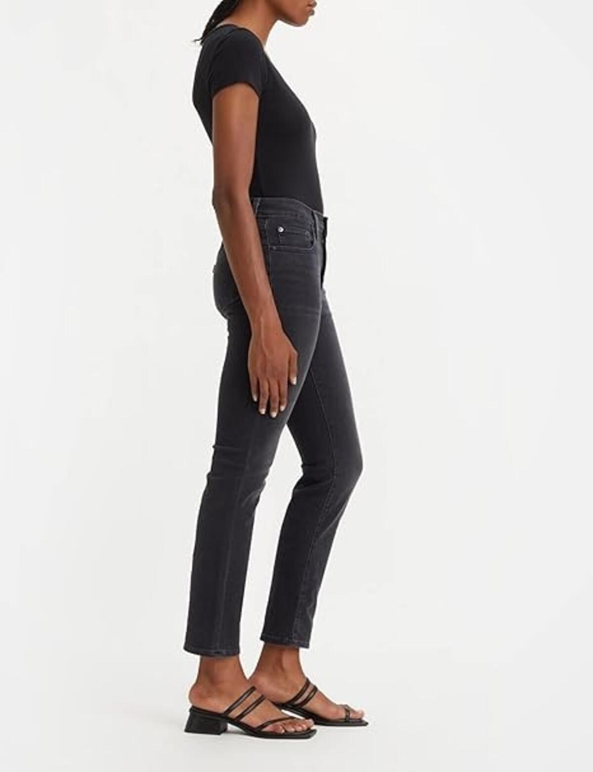 Levis Pantolon 724 High Rise Straight 18883-0199 Siyah