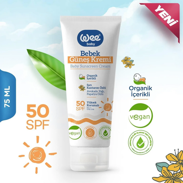 Wee Bebek Güneş Kremi 75Ml