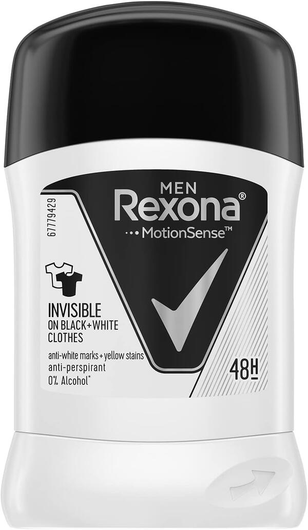 Rexona Erkek Roll-On İnvisible Black White 50Ml