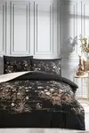 Özdilek Nevresim Takımı Çift Kişilik Saten Soft Life Preto Siyah