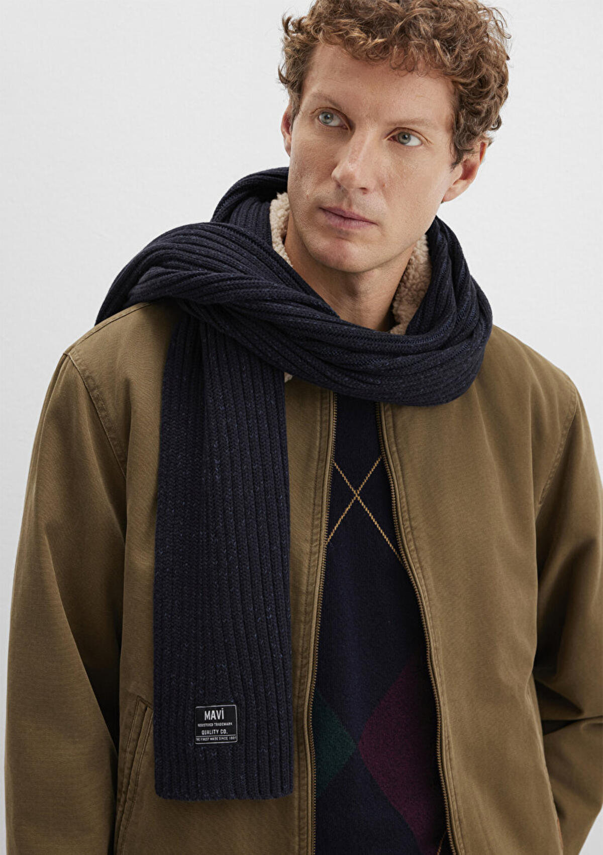 Mavi Atkı M0911639-900 Siyah