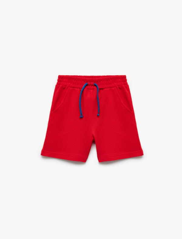 Koton Şort Erkek Bebek 5SMB40133TK Kırmızı