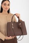 Sisley Kadın Kol Çantası SLY_260 Kahve