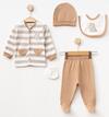 Aziz Bebe 5Li Set 5313 Kahve