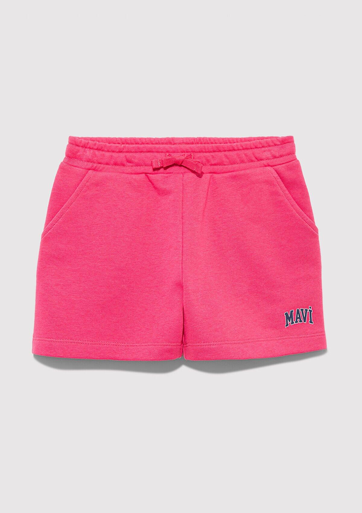 Mavi Şort Kız Çocuk M7410002-71111 Pembe