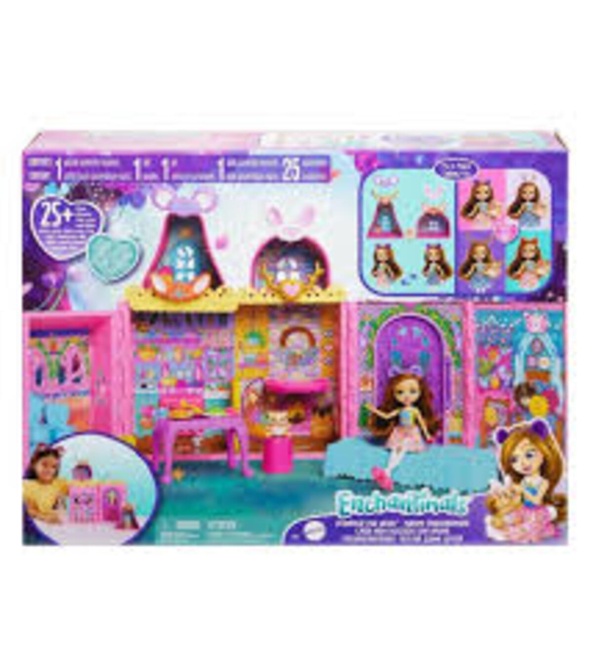 Enchantimals Ana Karakter Bebekler Evi MTL-HXL53