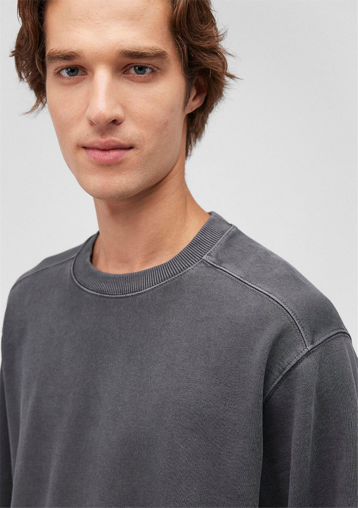 Mavi Sweatshirt M0S10258-70088 Koyu Gri