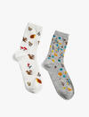 Koton Çorap 3WAK80303AA Multicolor