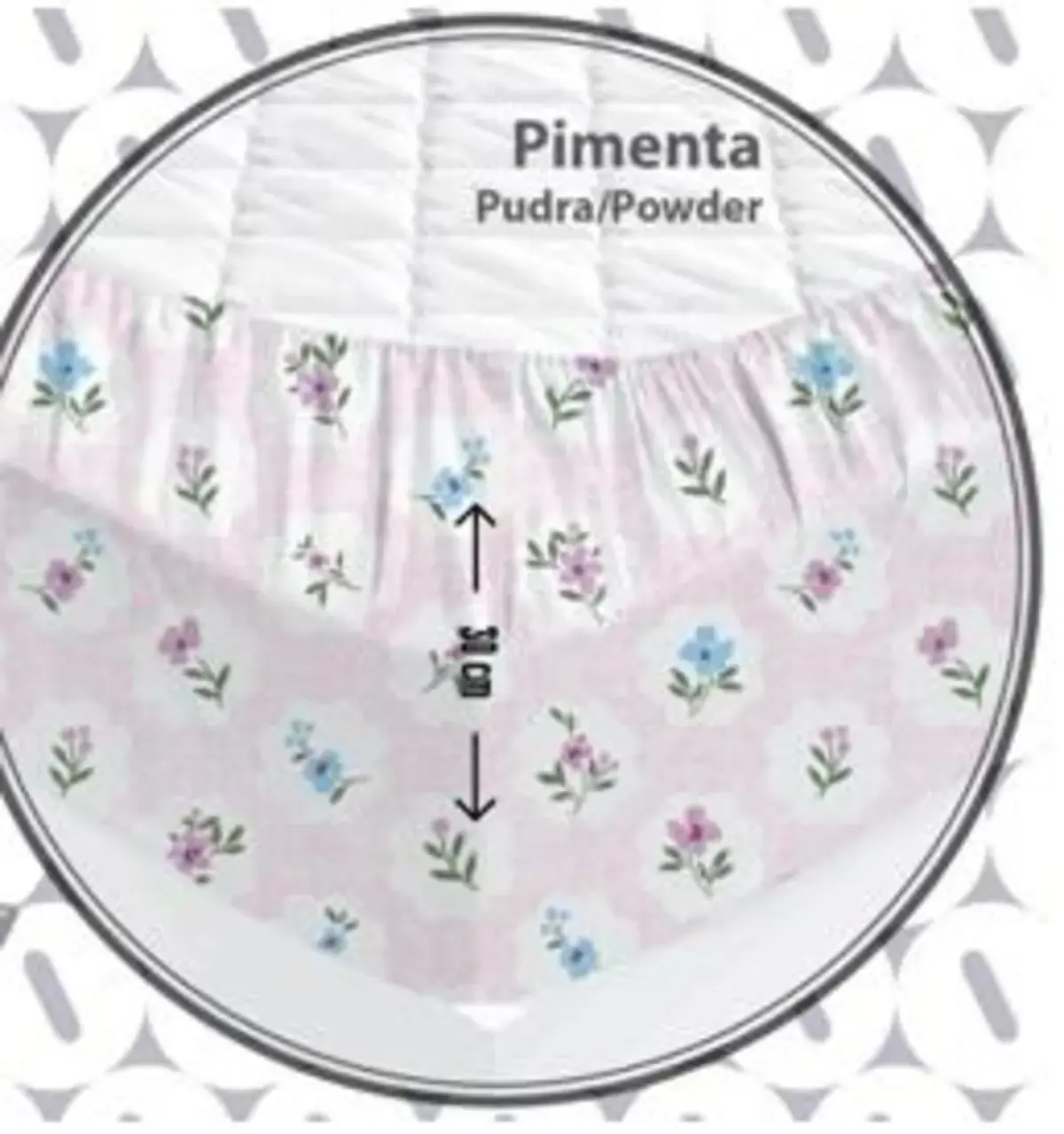 Özdilek Çarşaf Tk Fitted Pımenta Pudra