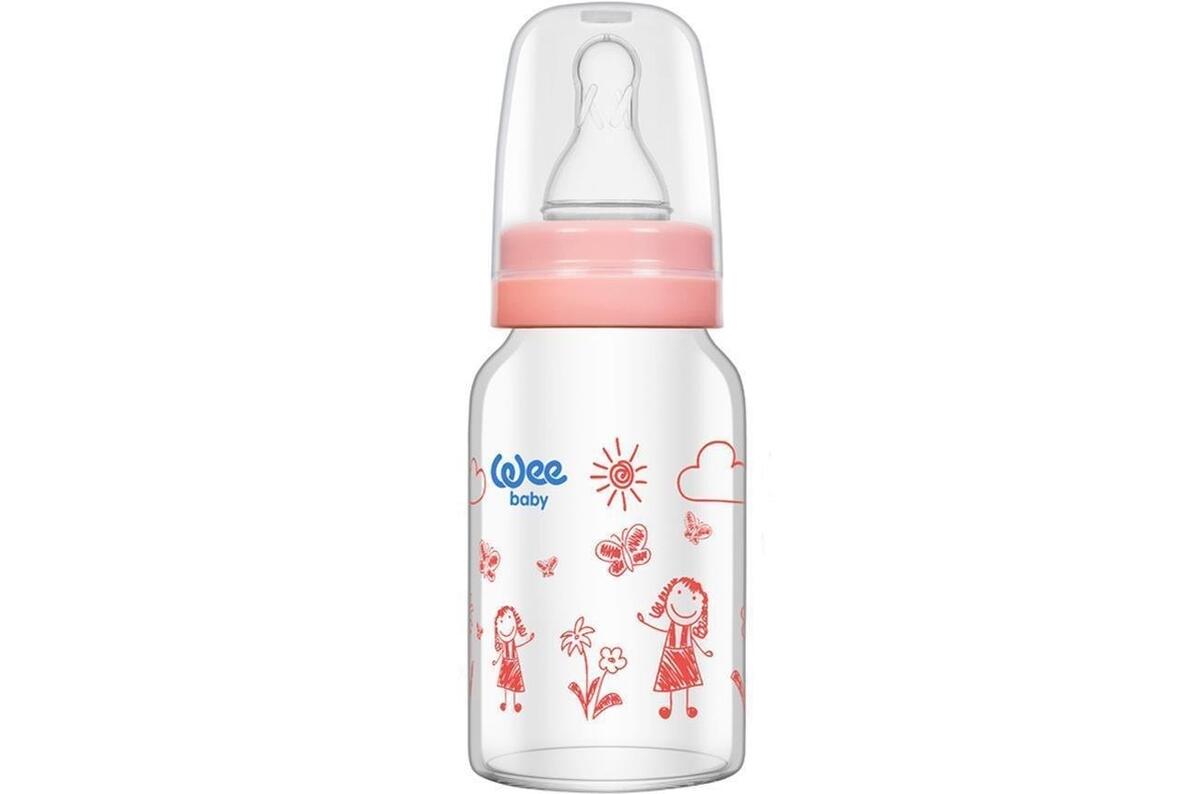 Wee Baby Biberon Isıya Dayanıklı Cam 120ML RB770