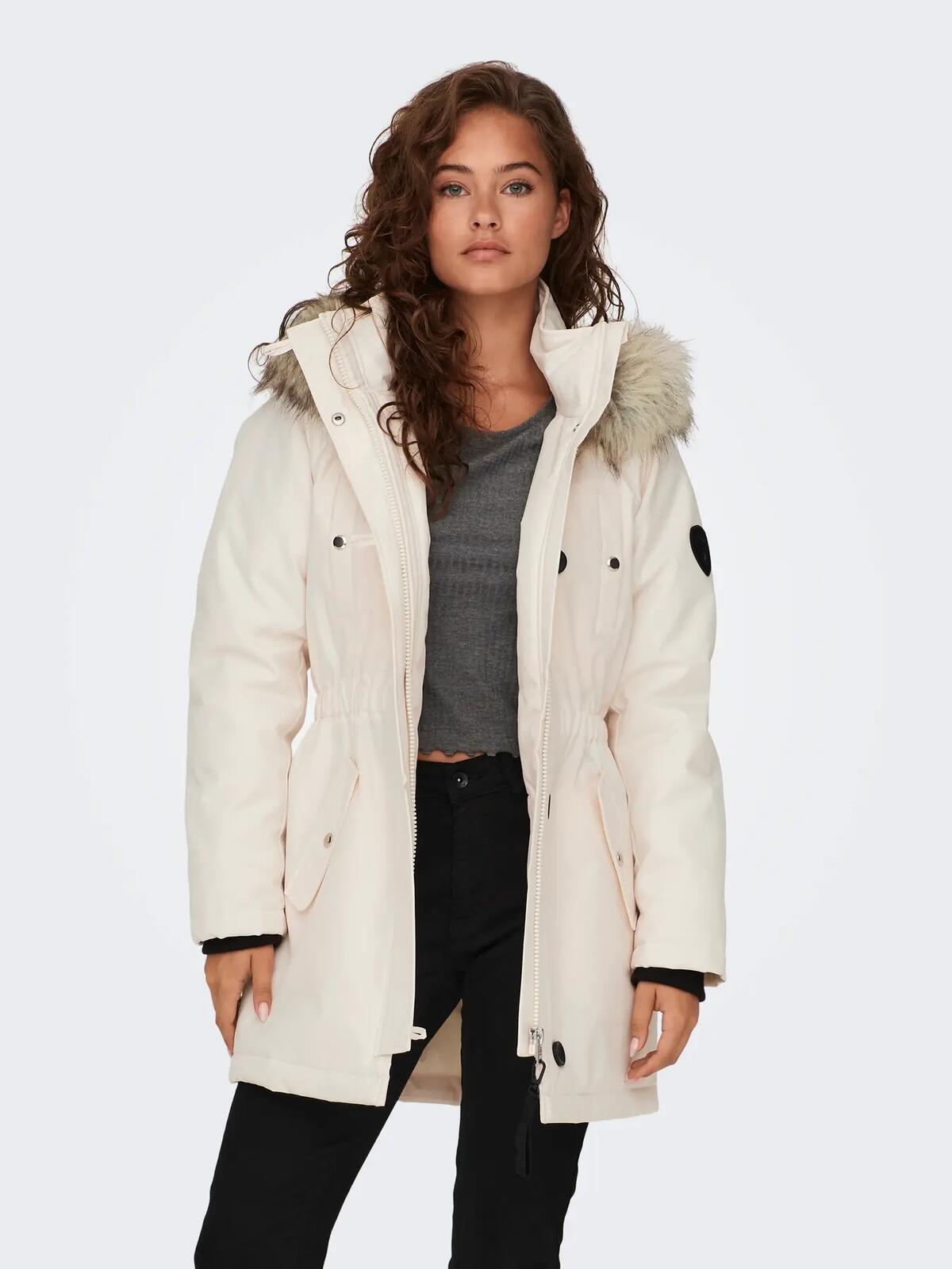 Only Parka 15304625 Krem
