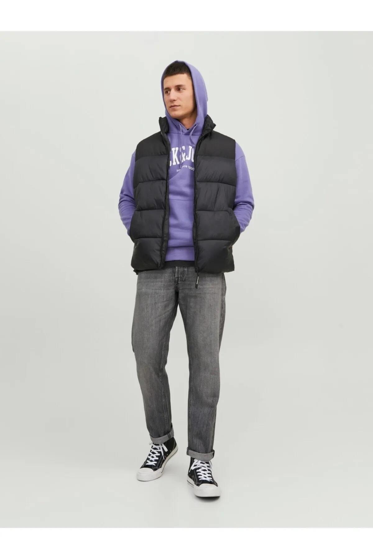 Jack&Jones Yelek 12235861 Siyah M