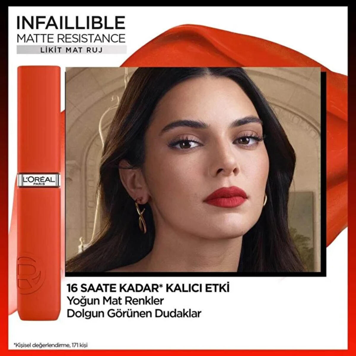 Loreal Paris Ruj Likit İnfaillible Matte Resistance No:105
