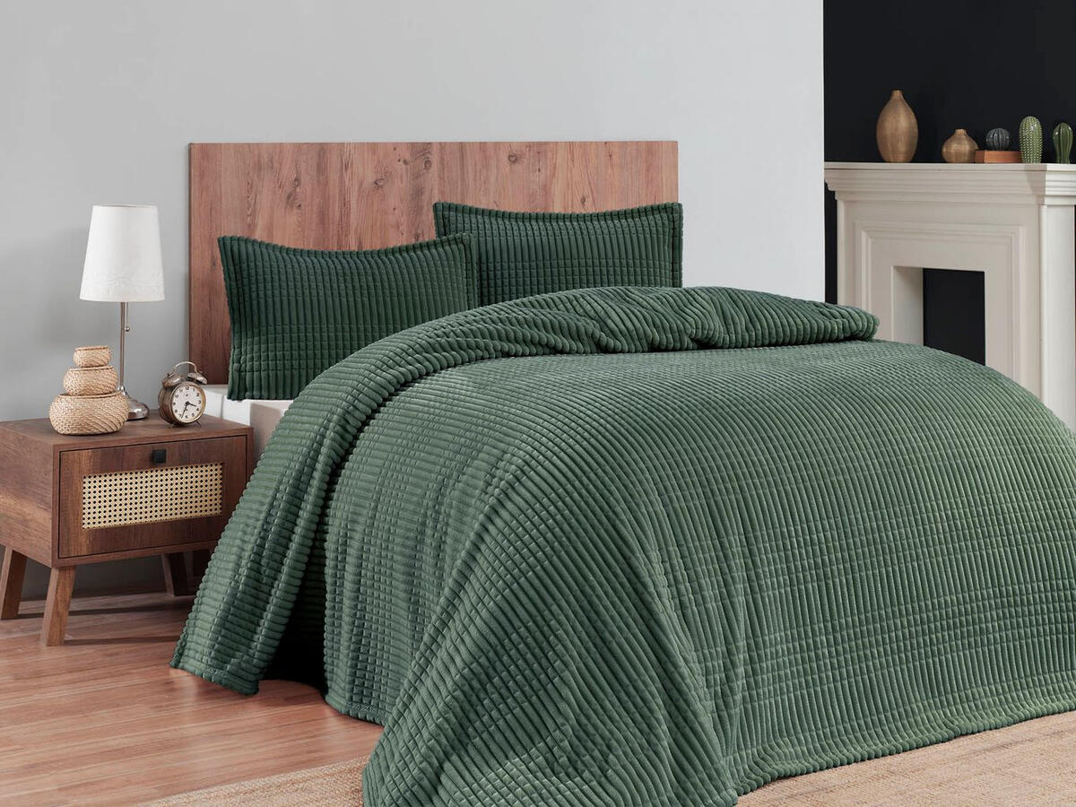 Merinos Battaniye Seti Çk Modern Line Haki