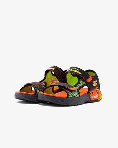 Skechers S-Lights: Creature-Splash Bkor 400614 Turuncu