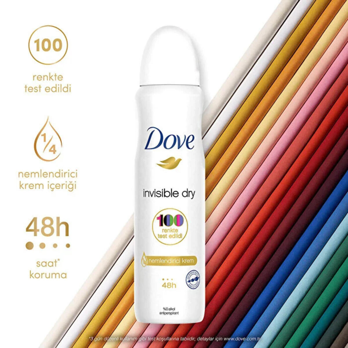 Dove Kadın Deodorant İnvisible Dry 150Ml