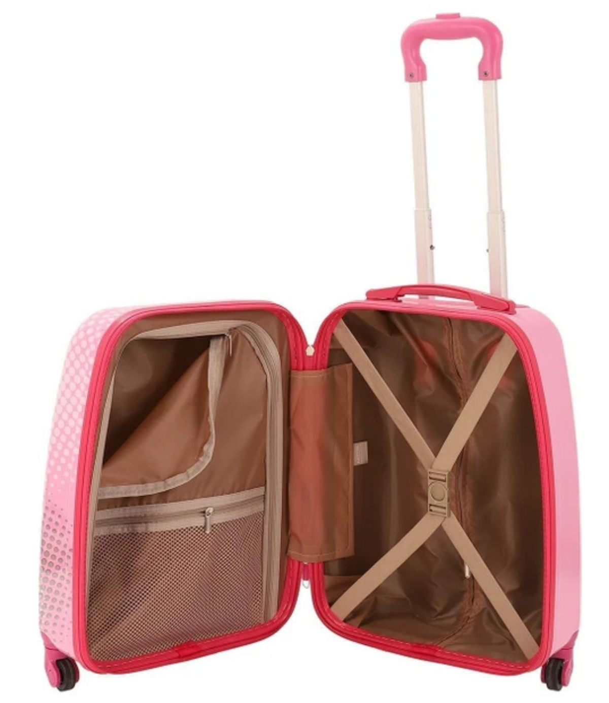 Mçs Abs Çocuk Valiz V307 Pembe-Love Baskı