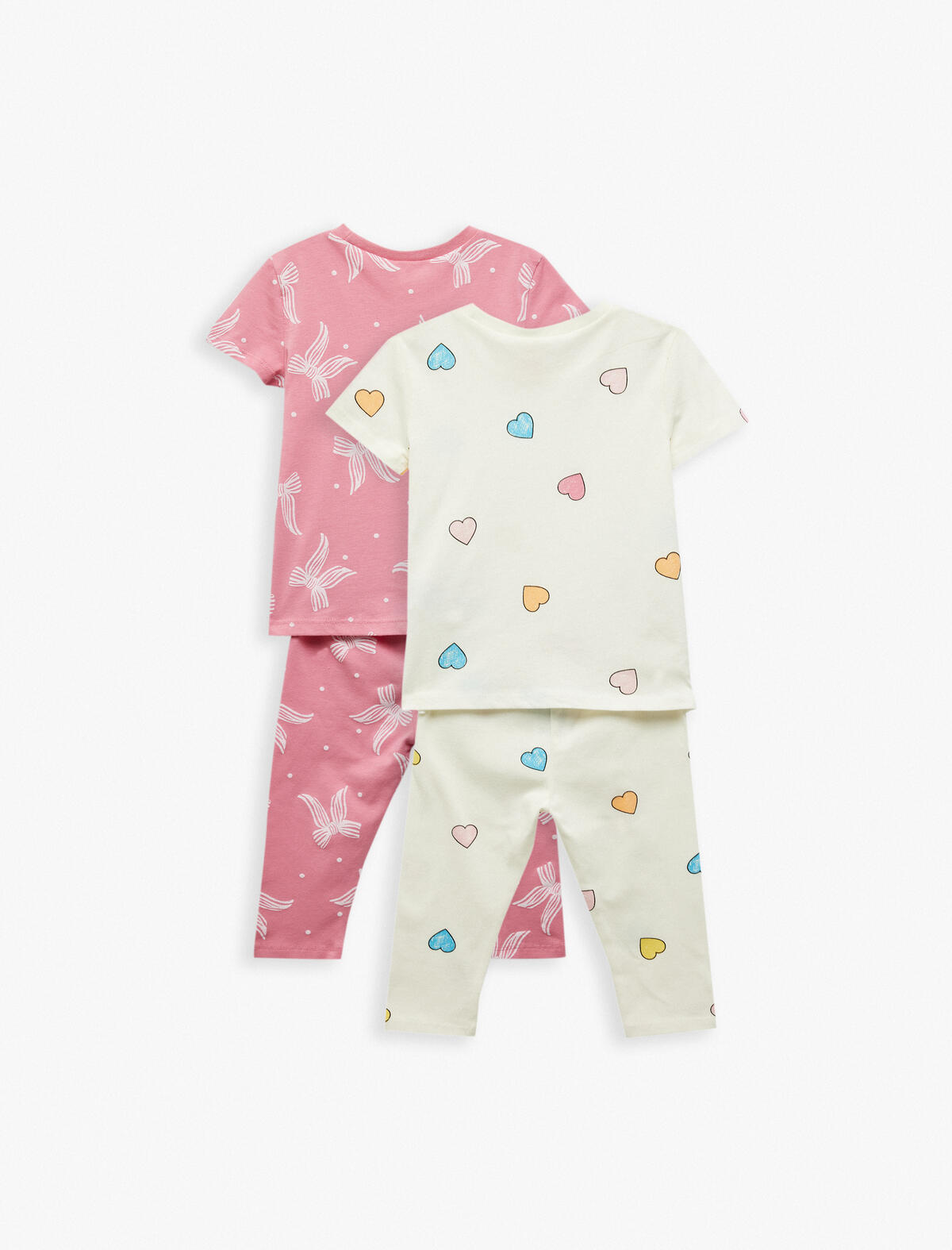 Koton Set Kız Bebek 5SMG10122AK Ekru Desenli