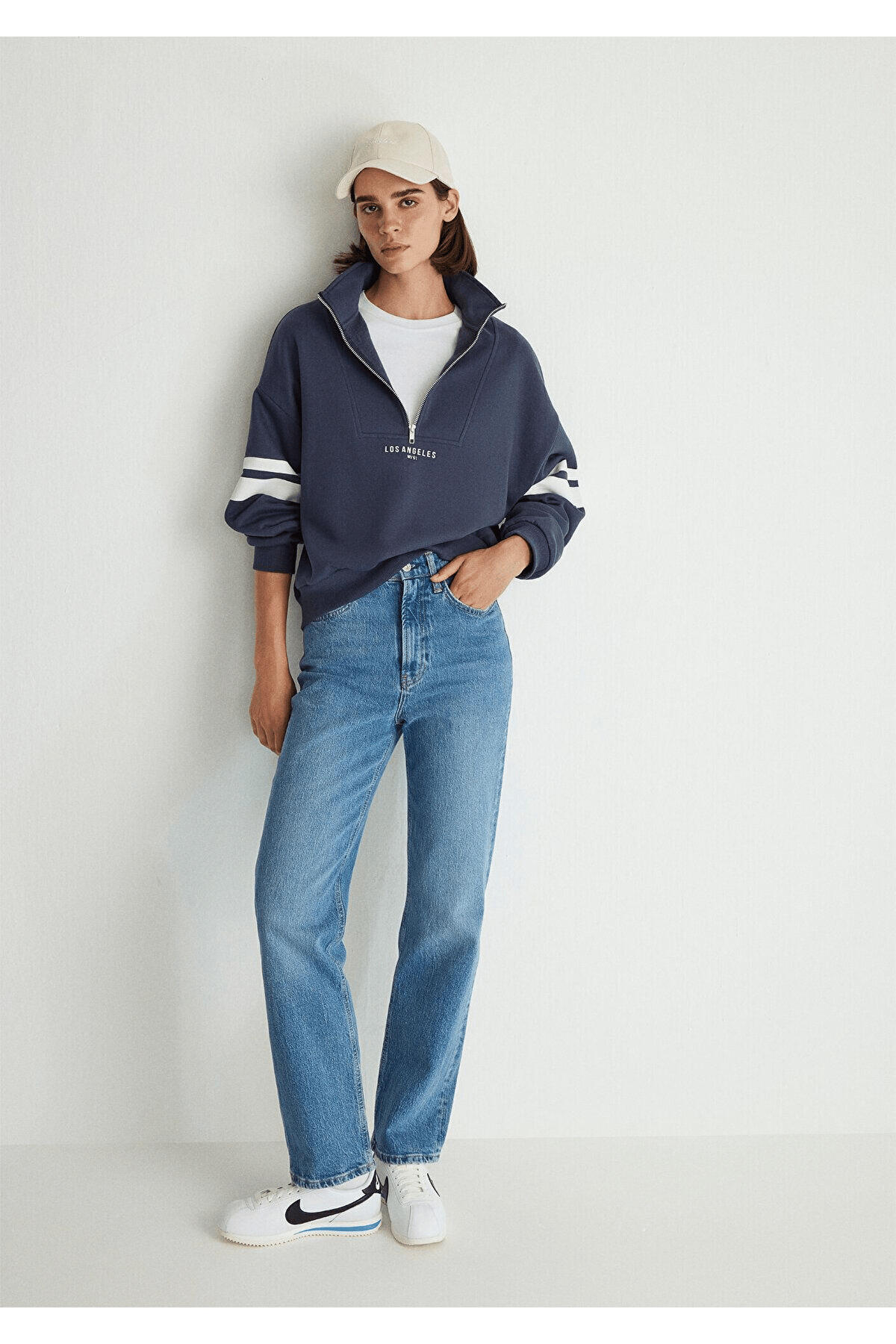 Mavi Sweatshirt M1S10171-70487 İndigo