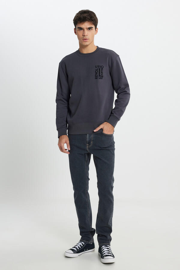 Lee Sweatshirt L24216633W Antrasit