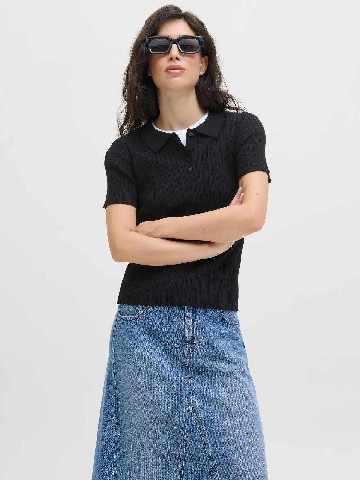 Jjxx Tişört 12280289 Siyah