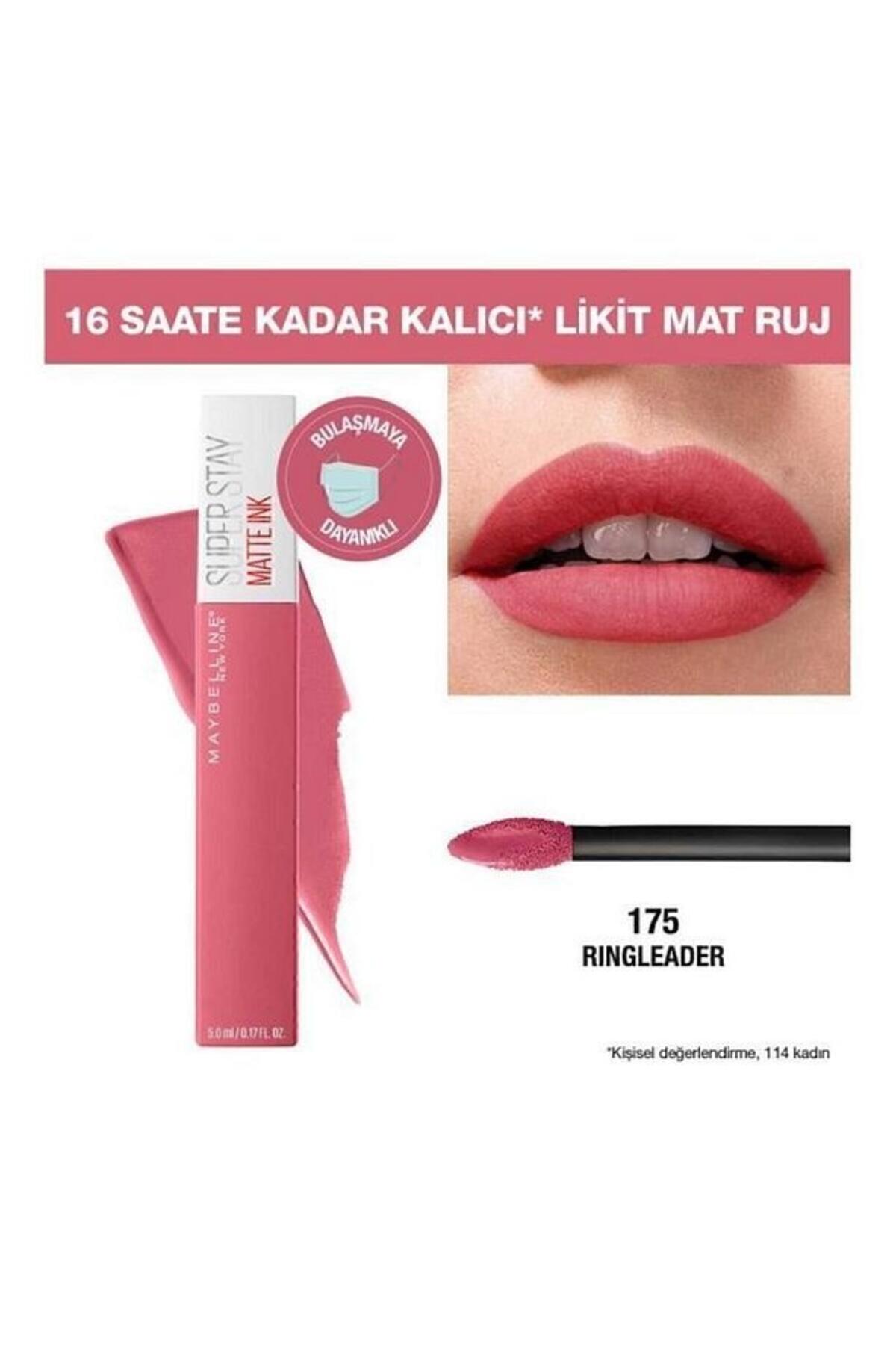Maybelline Ruj Super Stay Matte İnk No:175