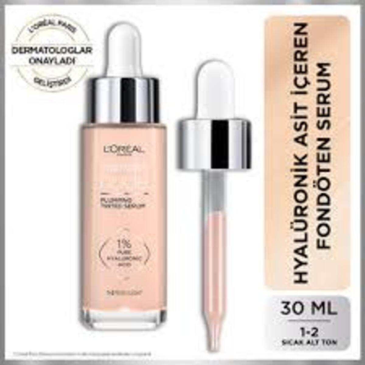 Loreal Paris Serum Fondöten True Match 1-2 Eng
