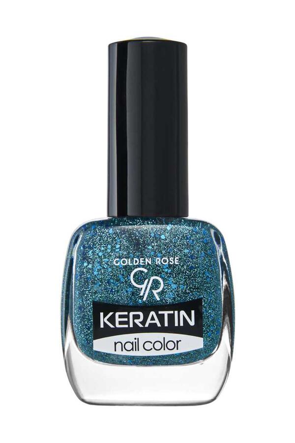 Golden Rose Oje Keratin Nail Color Glitter No:409