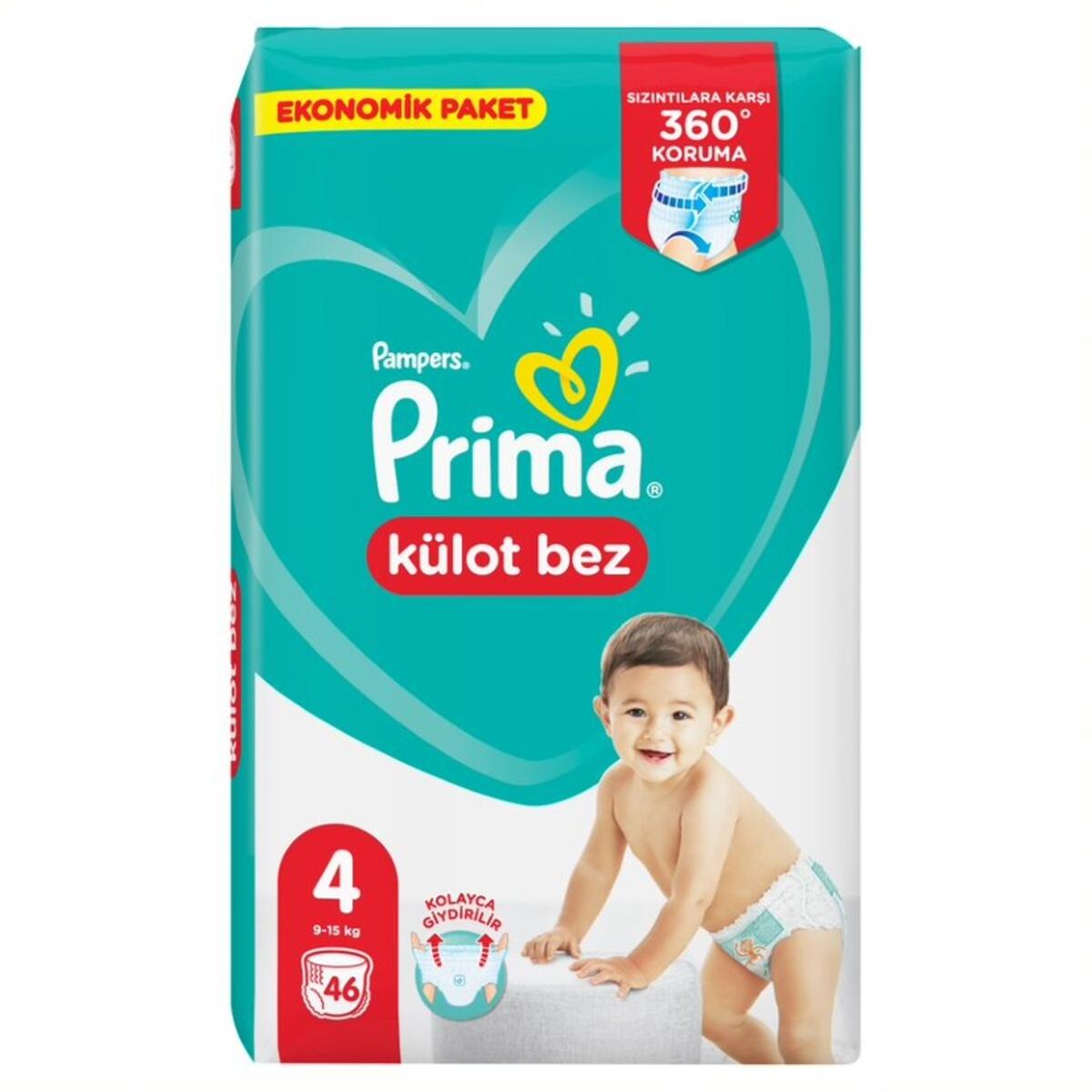Prima Külot Bez Pants Maxi Jumbo 4 Beden 46Lı