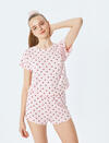 Koton Pijama Takımı 5SLK40021MK Pembe