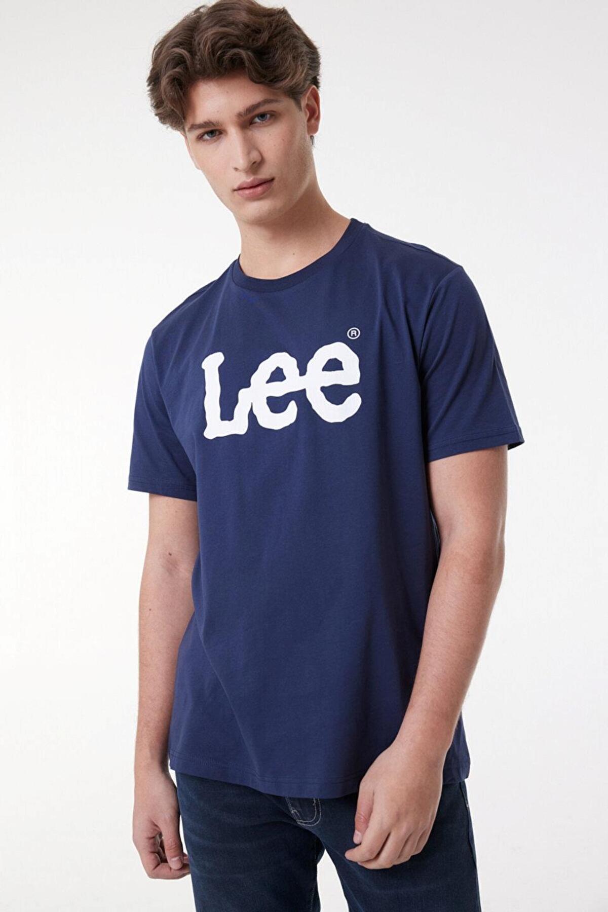 Lee Tişört L65QAIEE Lacivert M