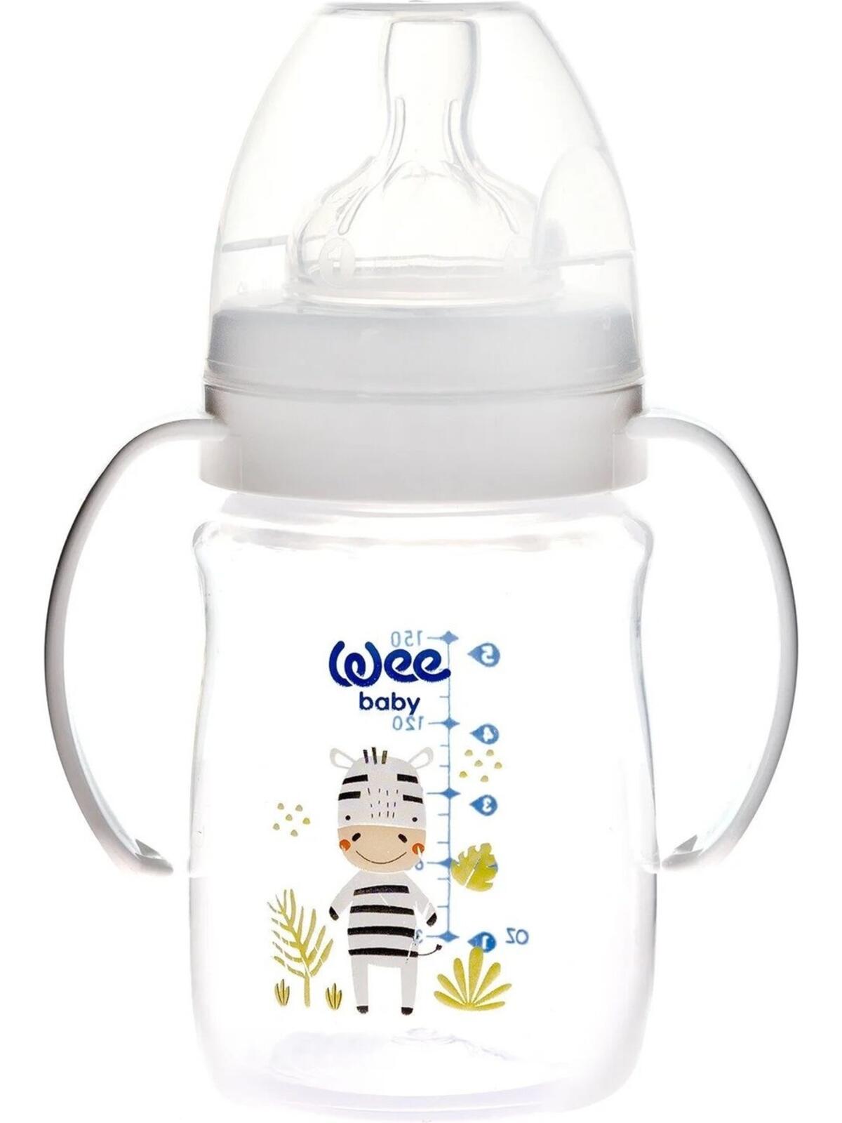 Wee Baby Biberon Safari Kulplu PP 150ML RB483