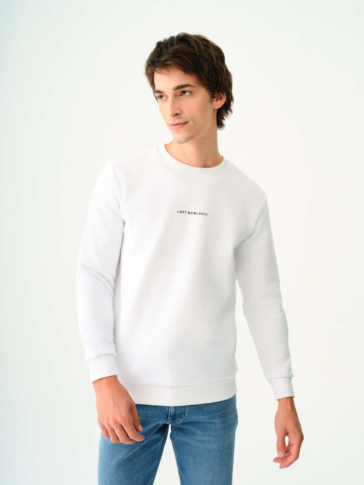 Loft Sweatshirt LF2034268 Beyaz