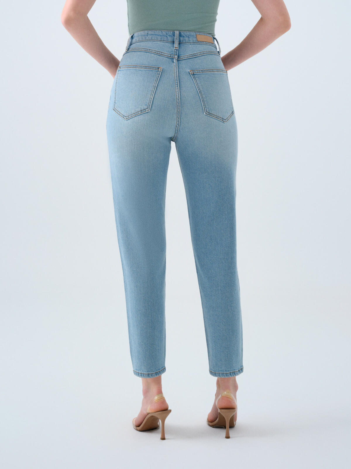 Loft Pantolon Mom Stella LF2038775 Mavi