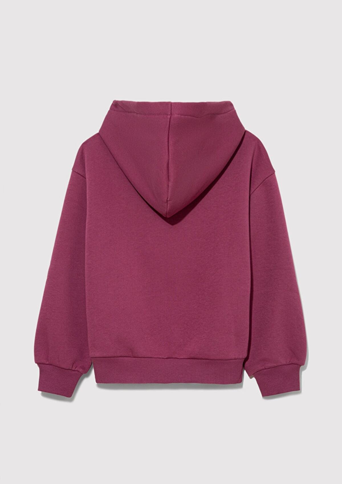 Mavi Sweatshirt Kız Çocuk M7610035-70651 Mor